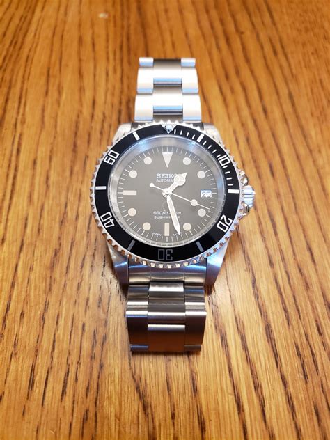 submariner homage watch aluminum bezel.